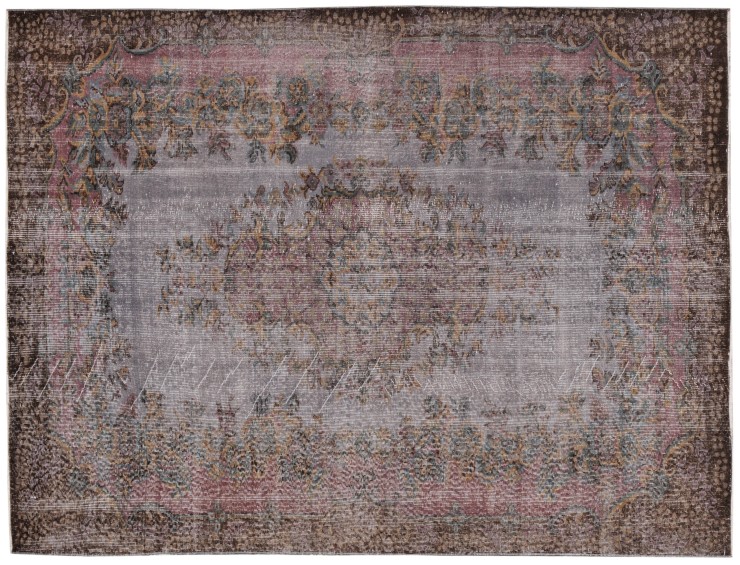 Grigio Turco Tappeto Vintage 277 x 174 cm