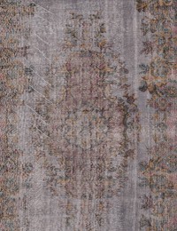 Grigio Turco Tappeto Vintage 277 x 174 cm - view 1