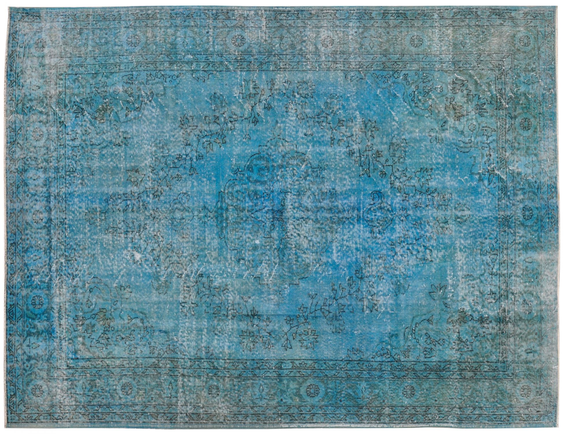 Vintage Matta  blå <br/>299 x 210 cm
