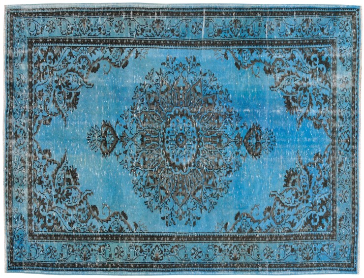 Bleu Turc  Vintage Tapis  294 x 178 cm