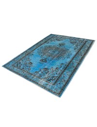 Bleu Turc  Vintage Tapis  294 x 178 cm