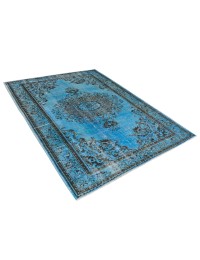 Bleu Turc  Vintage Tapis  294 x 178 cm