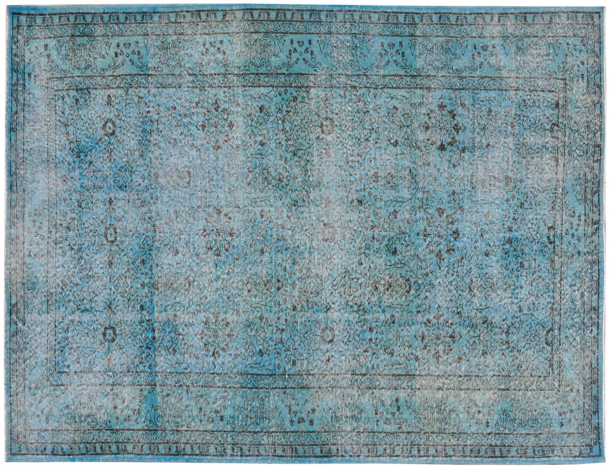 Tappeto Vintage  blu <br/>288 x 183 cm