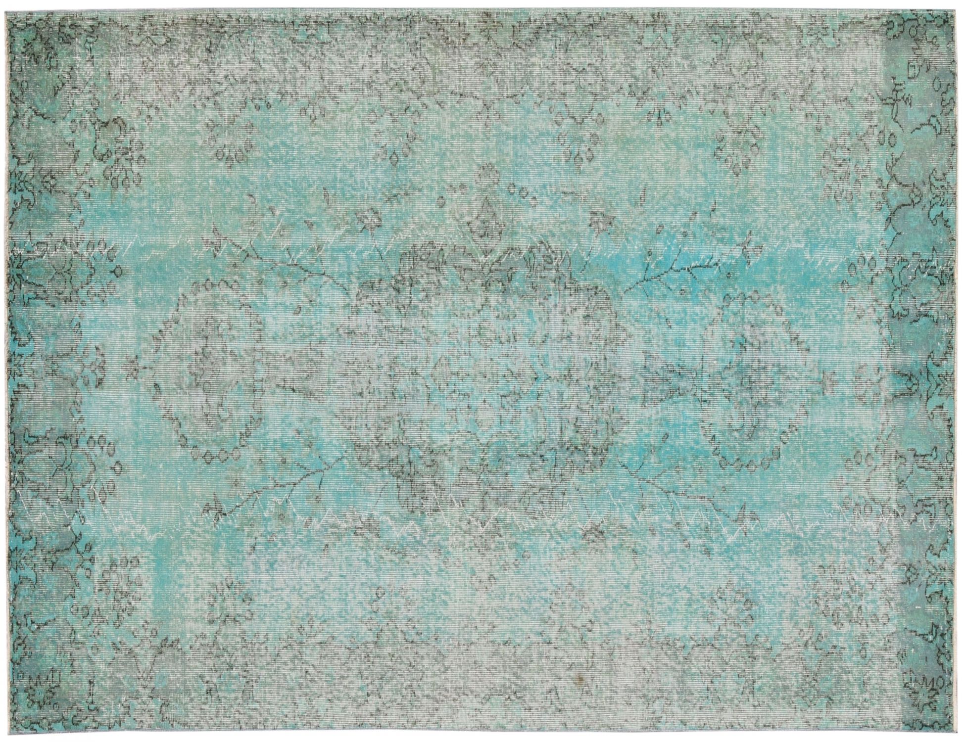 Tappeto Vintage  verde <br/>290 x 179 cm