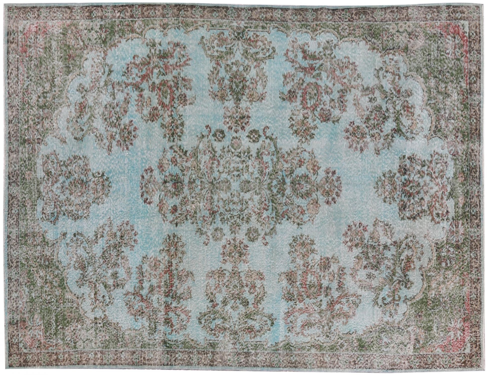 Tappeto Vintage  blu <br/>351 x 203 cm