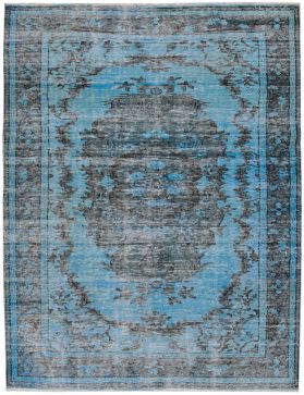 Vintage Teppich 277 X 161 blau