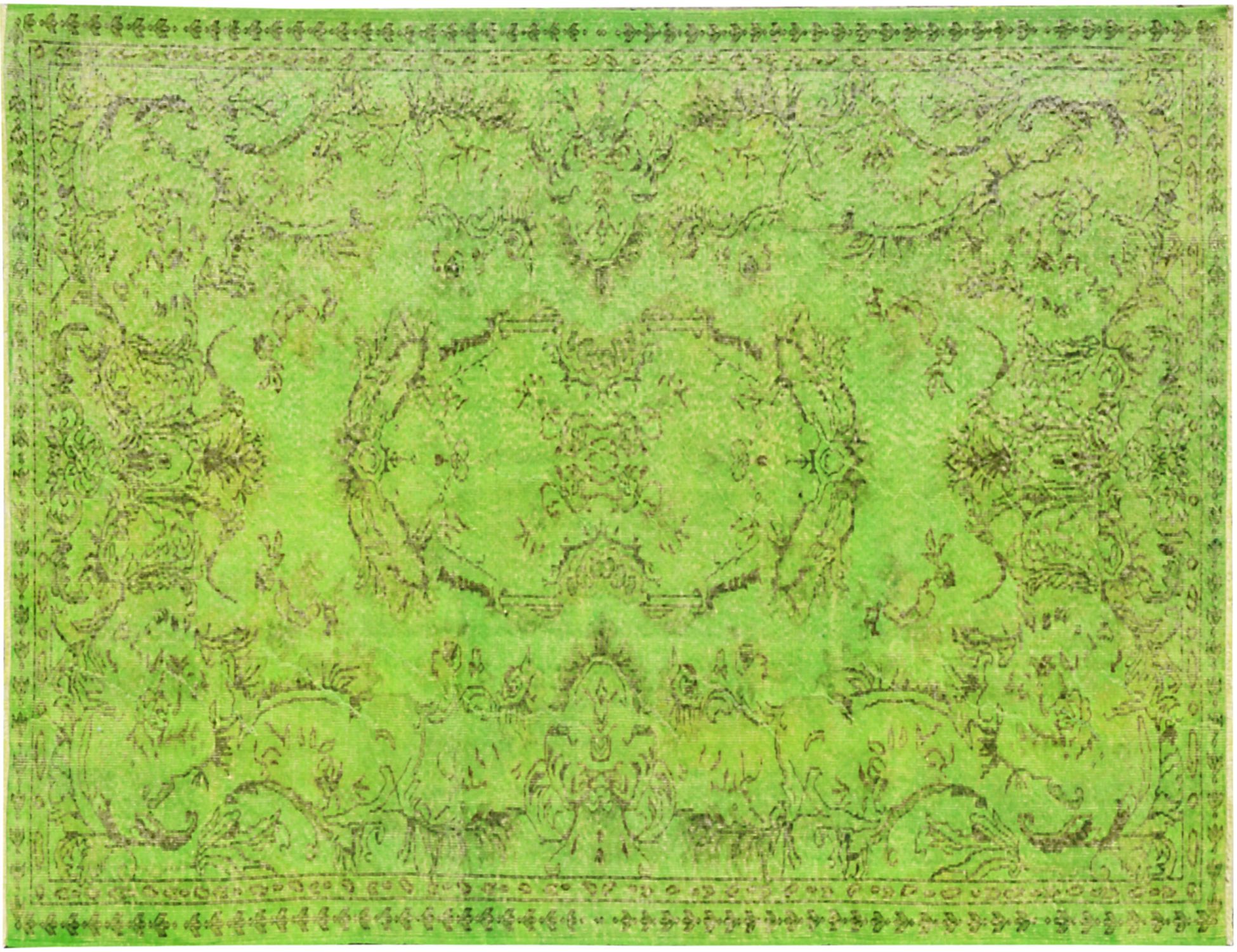 Tappeto Vintage  verde <br/>273 x 161 cm