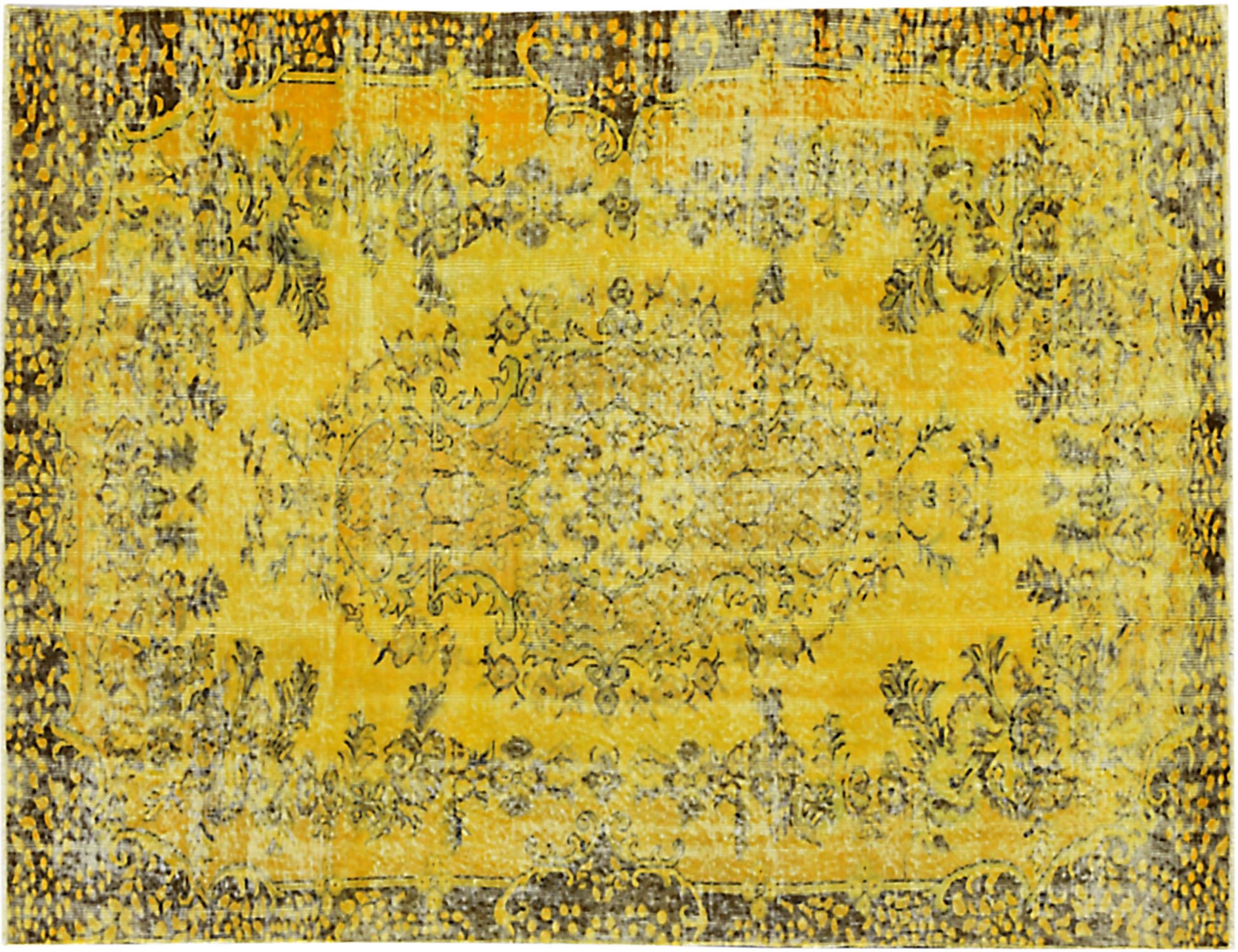 Tappeto Vintage  giallo <br/>270 x 162 cm
