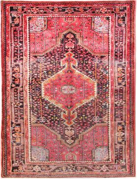 Hamadan Carpet 241 x 140 red 
