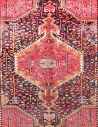 Red  Persia Hamadan Carpet  241 x 140 cm