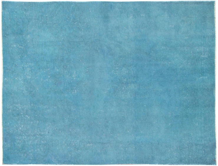 Blå Persien Persisk Vintagetæppe 240 x 140 cm