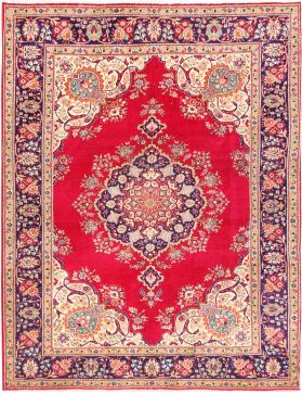 Tabriz Tapijt 293 x 199 rood