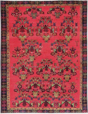 Red  Persia  Hamadan Carpet  249 x 172 cm