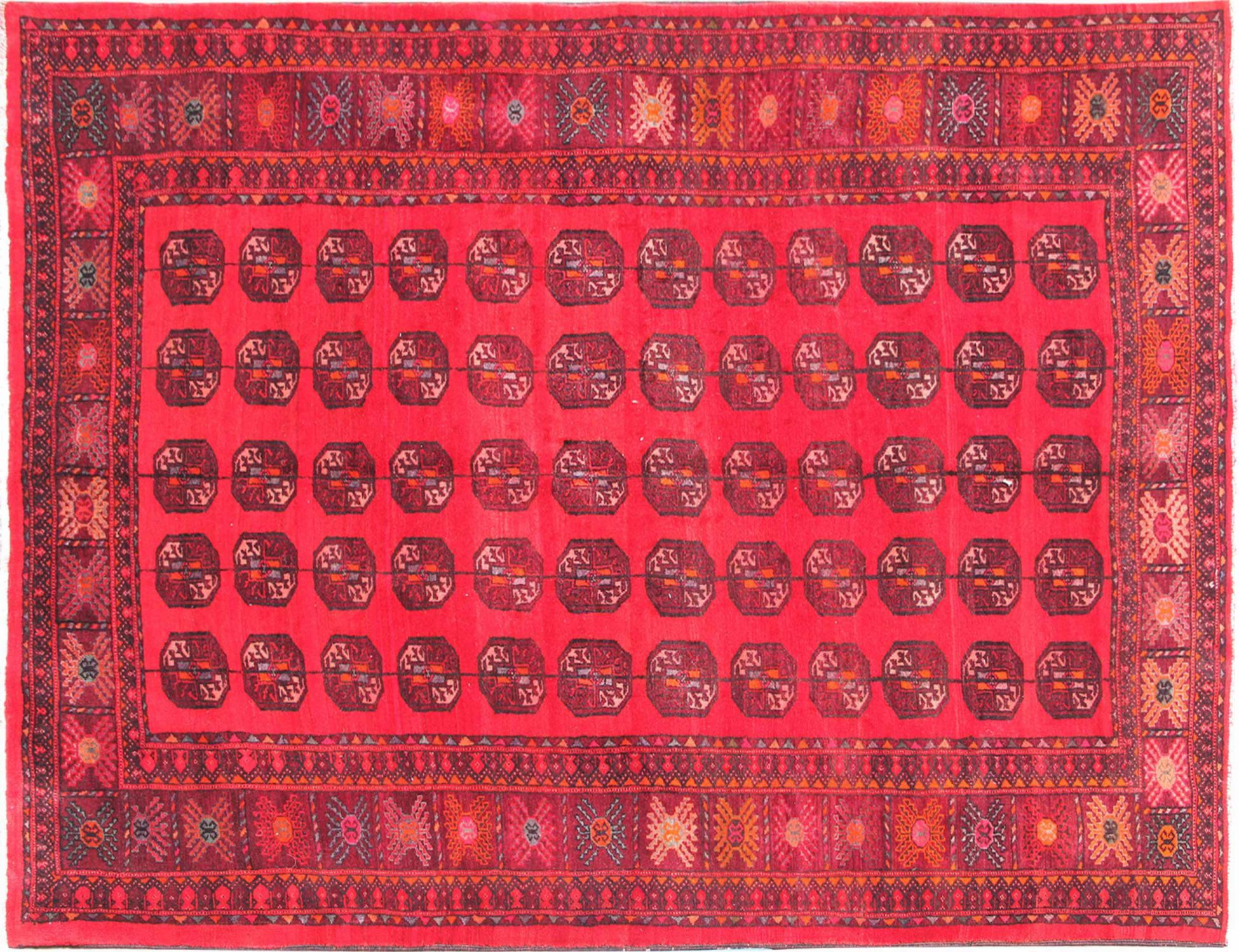 Turkman Carpet  red  <br/>290 x 199 cm