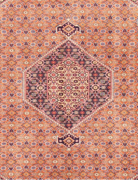 Blau Persien Tabriz Teppich  290 x 198 cm