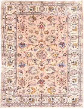 Farahan Teppich 307 x 198 rosa