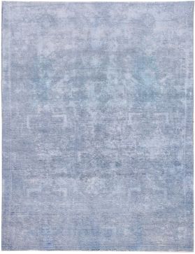 Tapis persan vintage 288 x 194 bleu