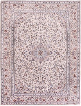 Kashan Tappeto  beige <br/>417 x 297 cm