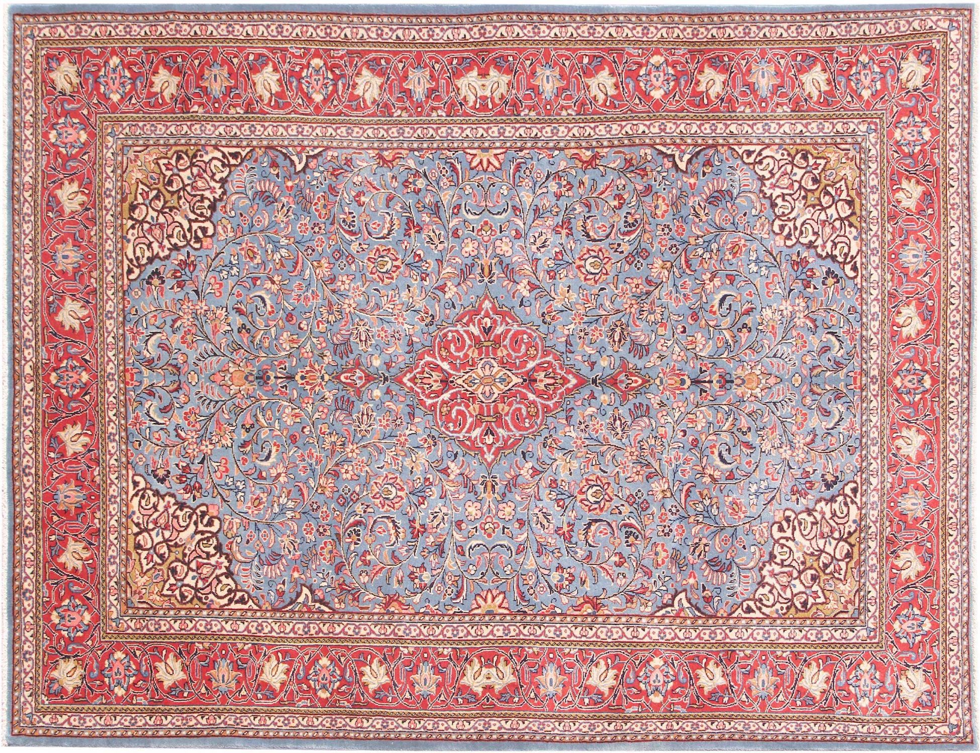 Isfahan Tappeto  blu <br/>298 x 210 cm