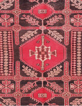 Röda Persien Hamadan Matta  251 x 156 cm