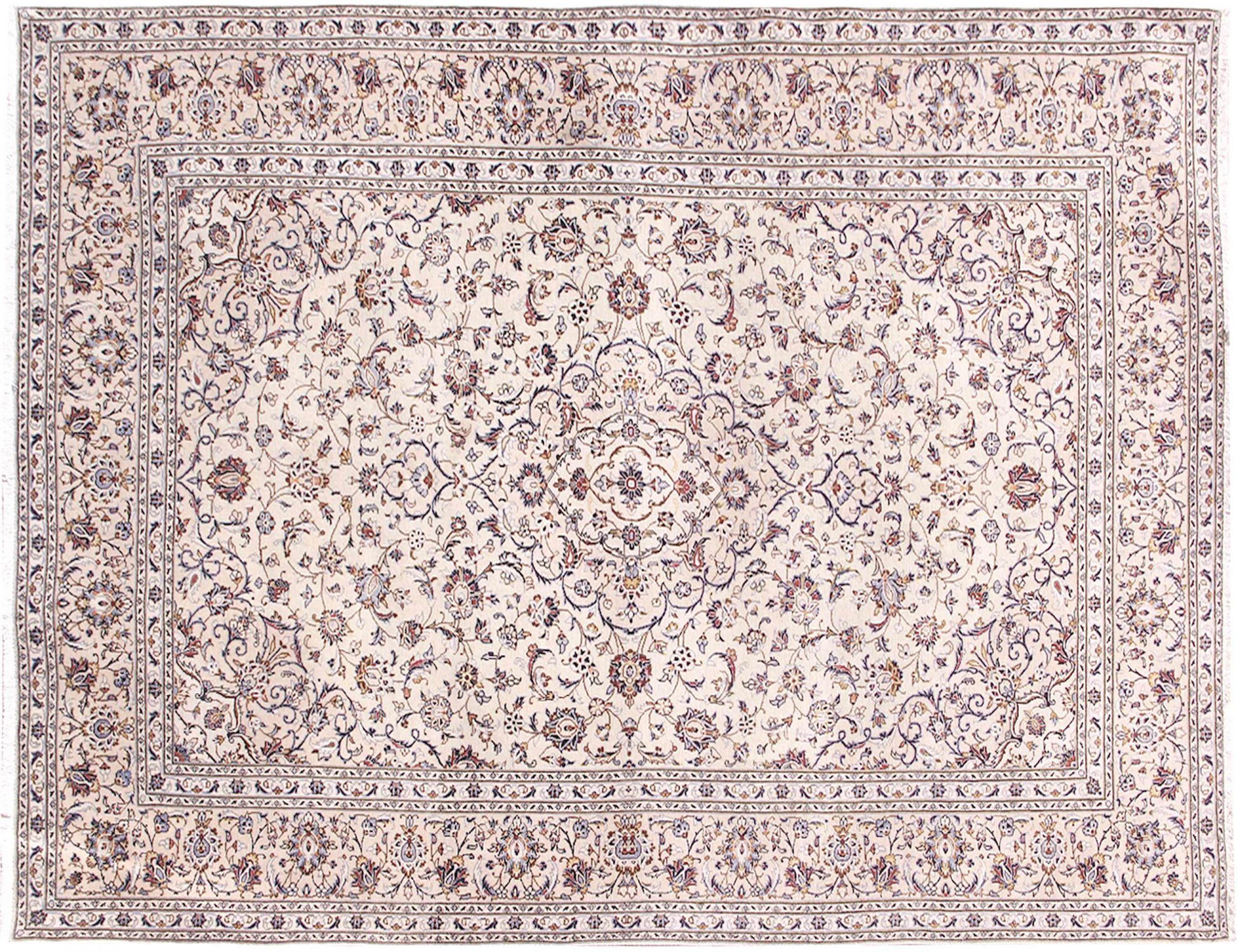 Kashan Carpet  beige  <br/>340 x 244 cm