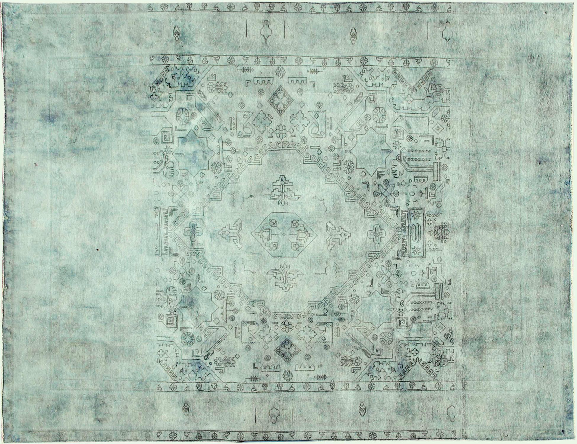 Persialaiset vintage matot  vihreä <br/>343 x 254 cm