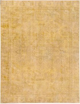 Persischer vintage teppich 280 x 195 gelb