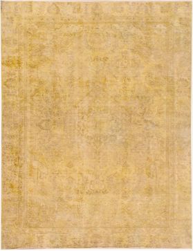 Tappeto vintage persiano  giallo <br/>280 x 195 cm