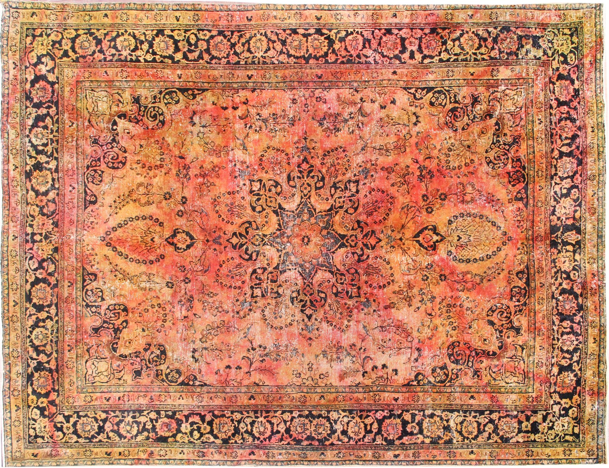 Tappeto vintage persiano  multicolore <br/>370 x 288 cm