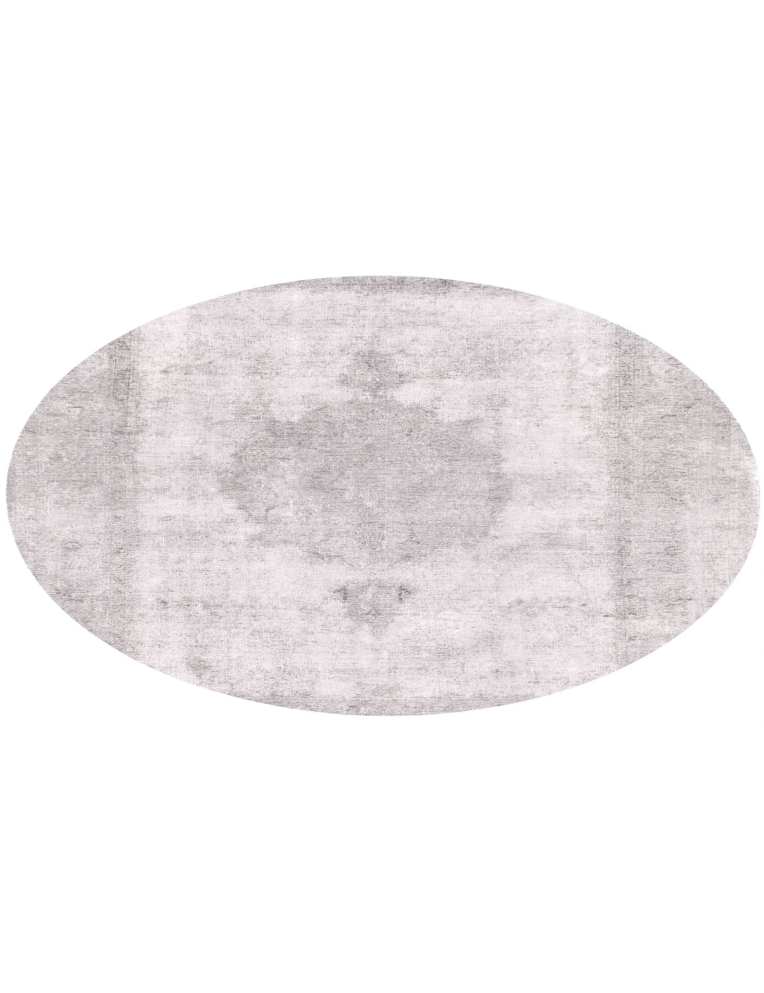 Rund  Vintage Teppich  grau <br/>240 x 240 cm