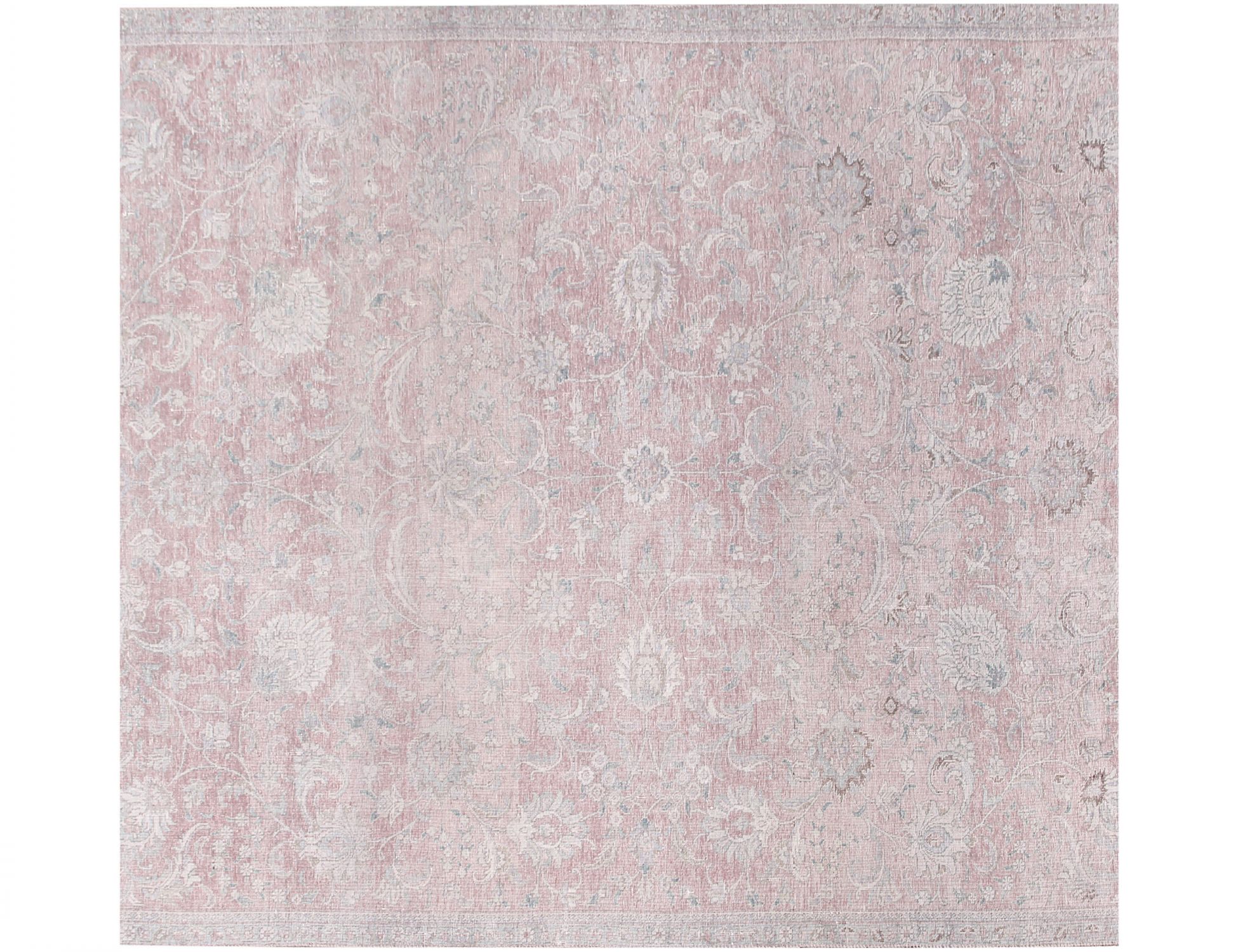 Tapis Persan vintage  grise <br/>216 x 216 cm
