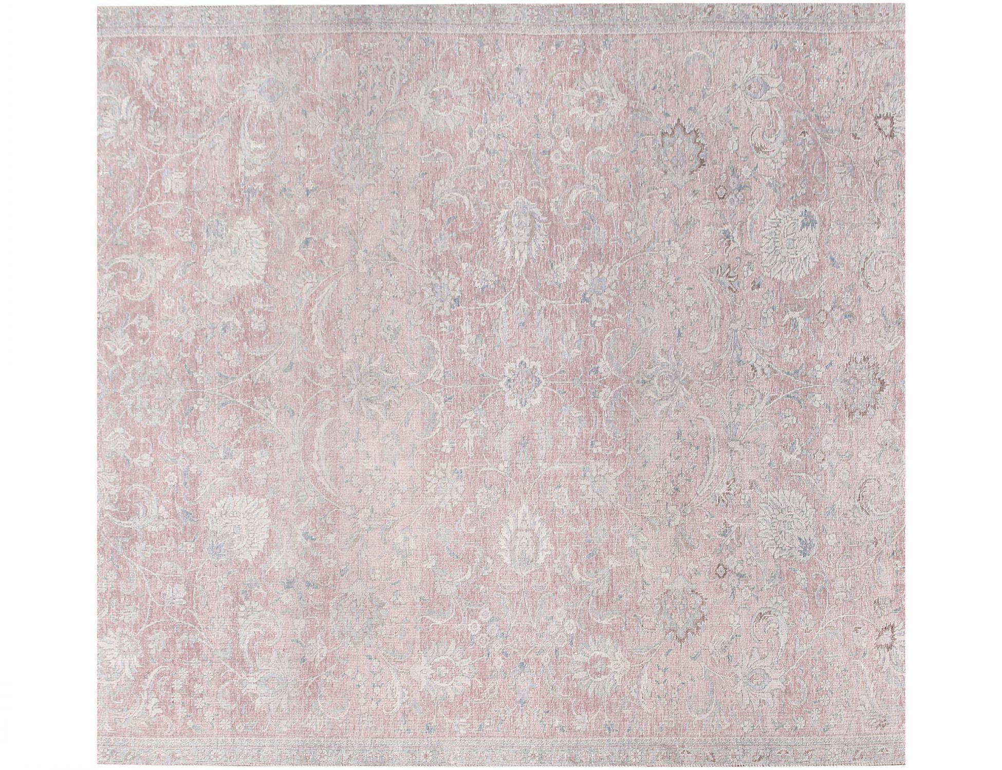 Tappeto vintage persiano  grigo <br/>216 x 216 cm