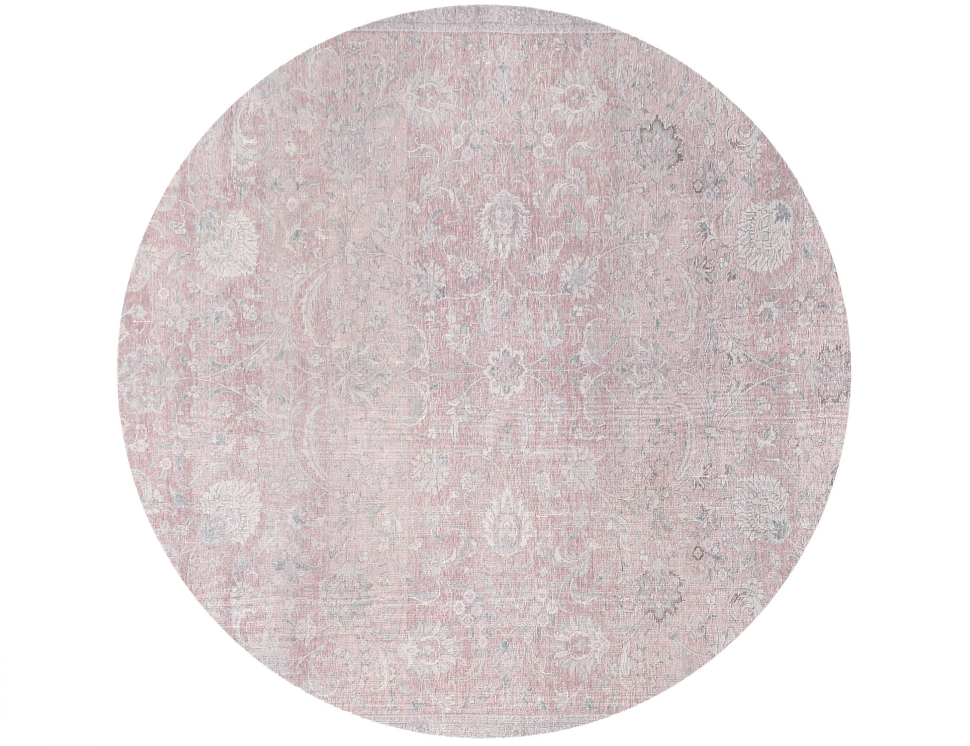 Persisk vintage matta  grå <br/>216 x 216 cm