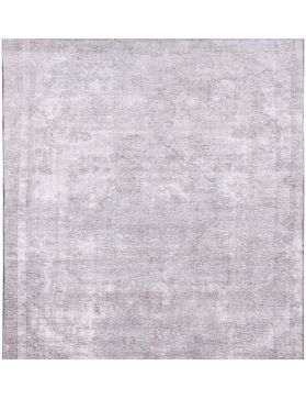 Alfombra persa vintage 220 x 220 gris