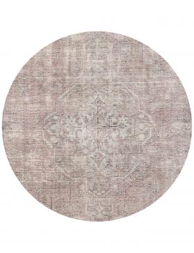 Persischer Vintage Teppich 192 x 192 lila