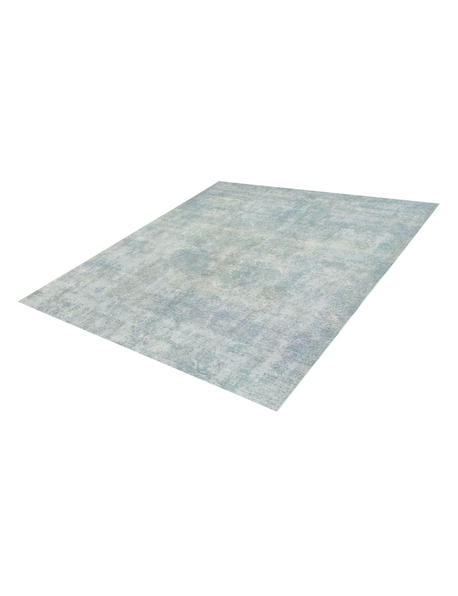 Quadrat  Vintage Teppich  blau <br/>223 x 223 cm