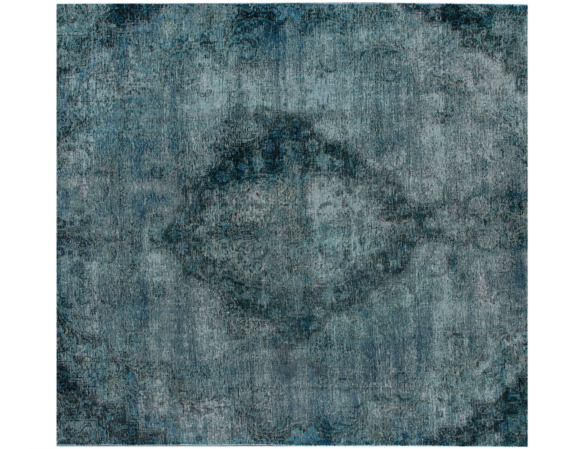 Tappeto vintage persiano  verde <br/>220 x 220 cm