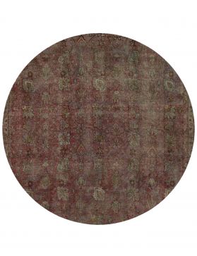 Tappeto vintage persiano  verde <br/>227 x 227 cm
