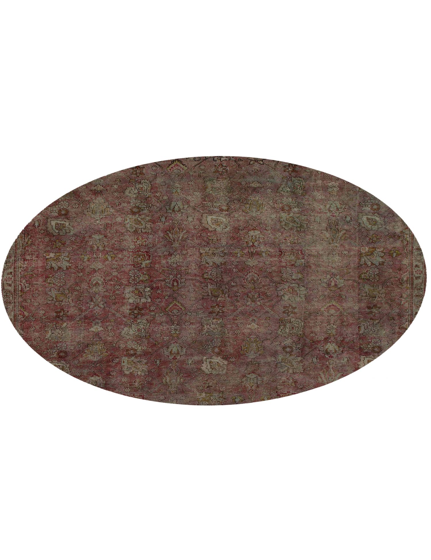 Rund  Vintage Teppich  grün <br/>227 x 227 cm