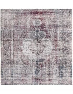 Alfombra persa vintage 215 x 215 púrpura