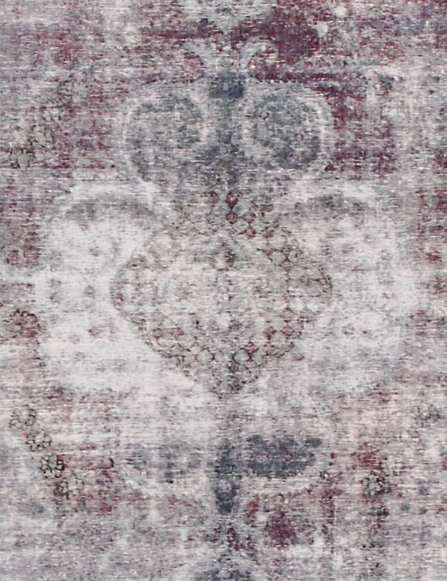 Rund  Vintage Teppich  lila <br/>215 x 215 cm