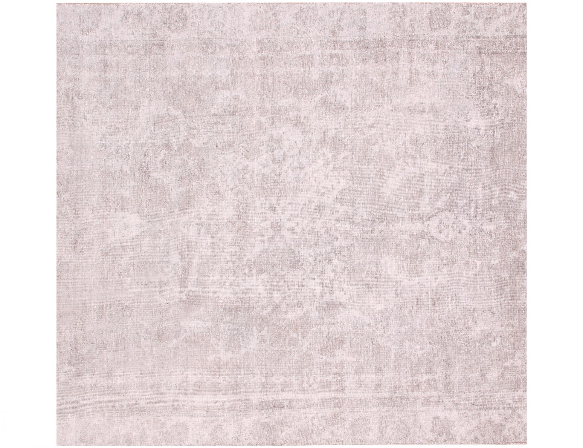 Tapis Persan vintage  beige <br/>228 x 228 cm