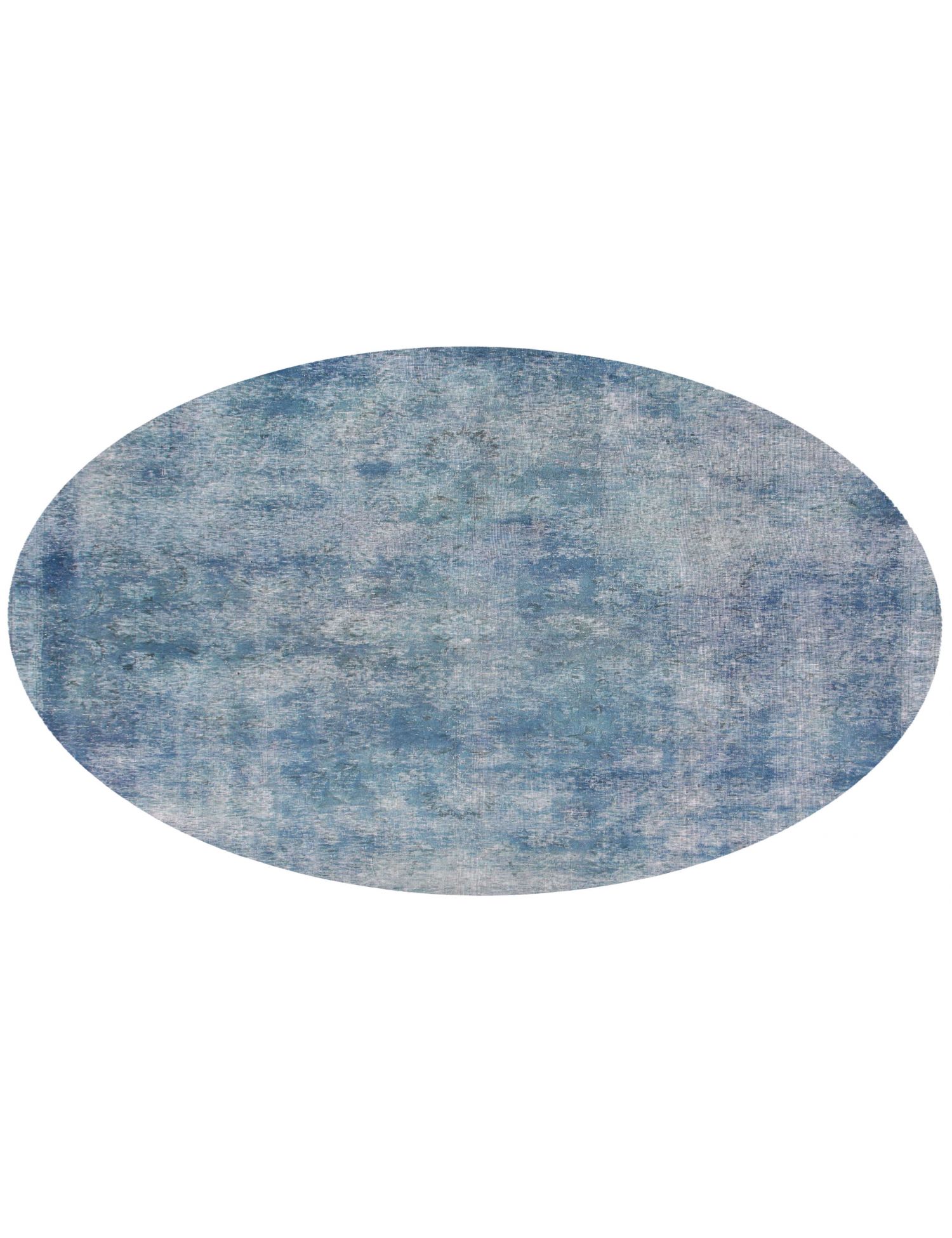 Rund  Vintage Teppich  blau <br/>245 x 245 cm