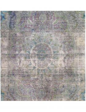 Persisk vintage teppe 200 x 200 lilla
