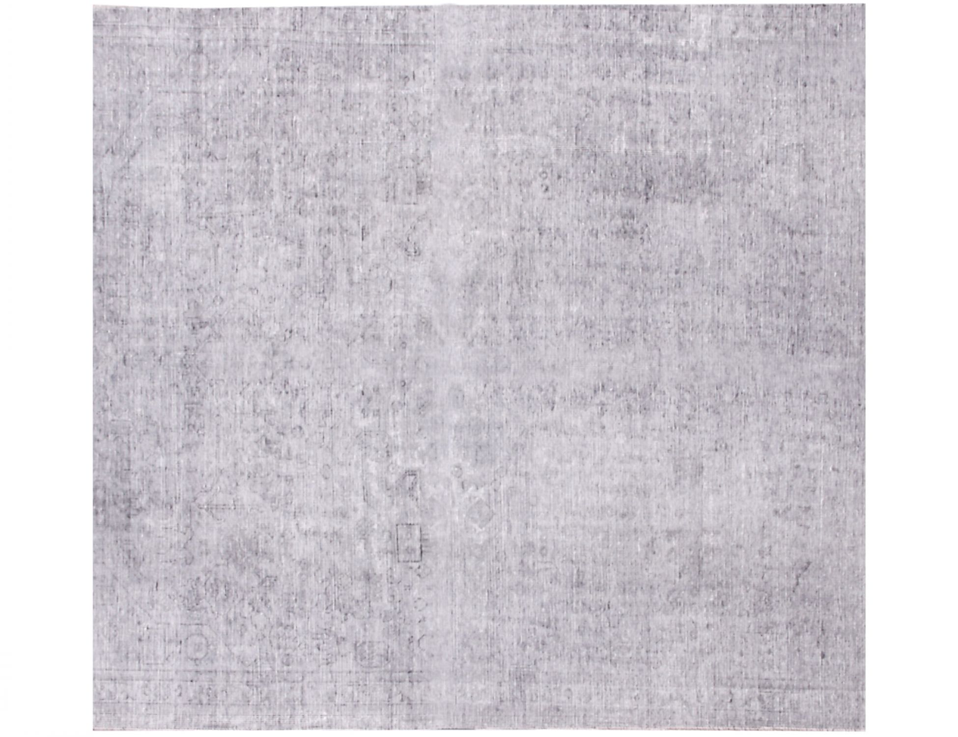Persisk Vintagetæppe  grå <br/>184 x 184 cm