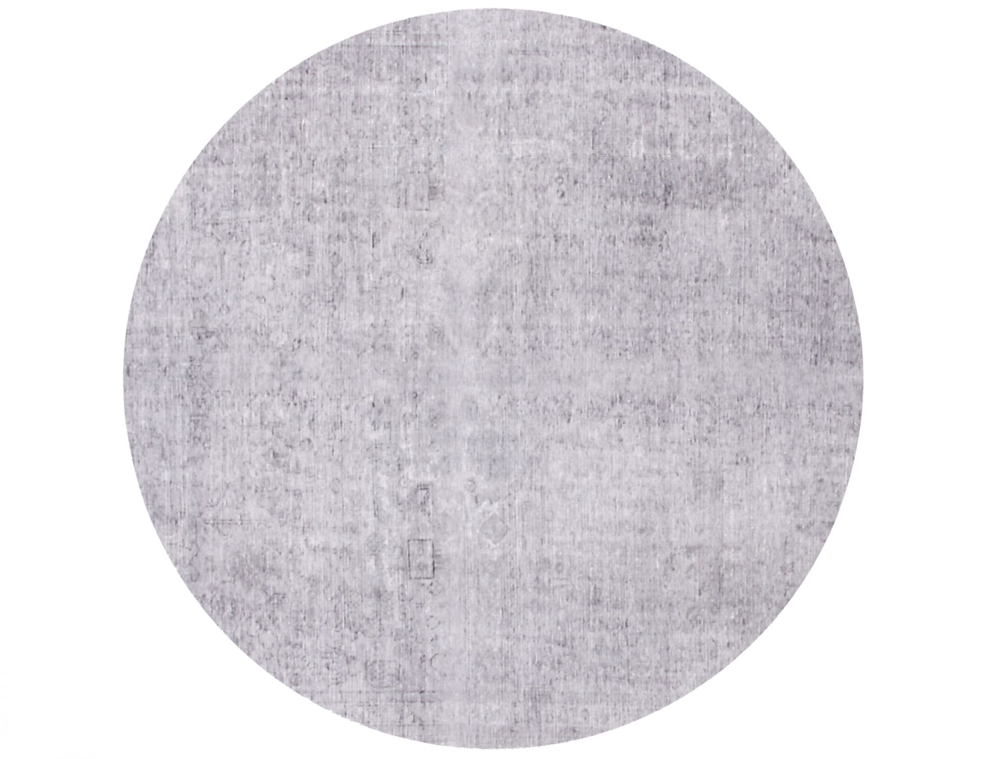 Tapis Persan vintage  grise <br/>184 x 184 cm
