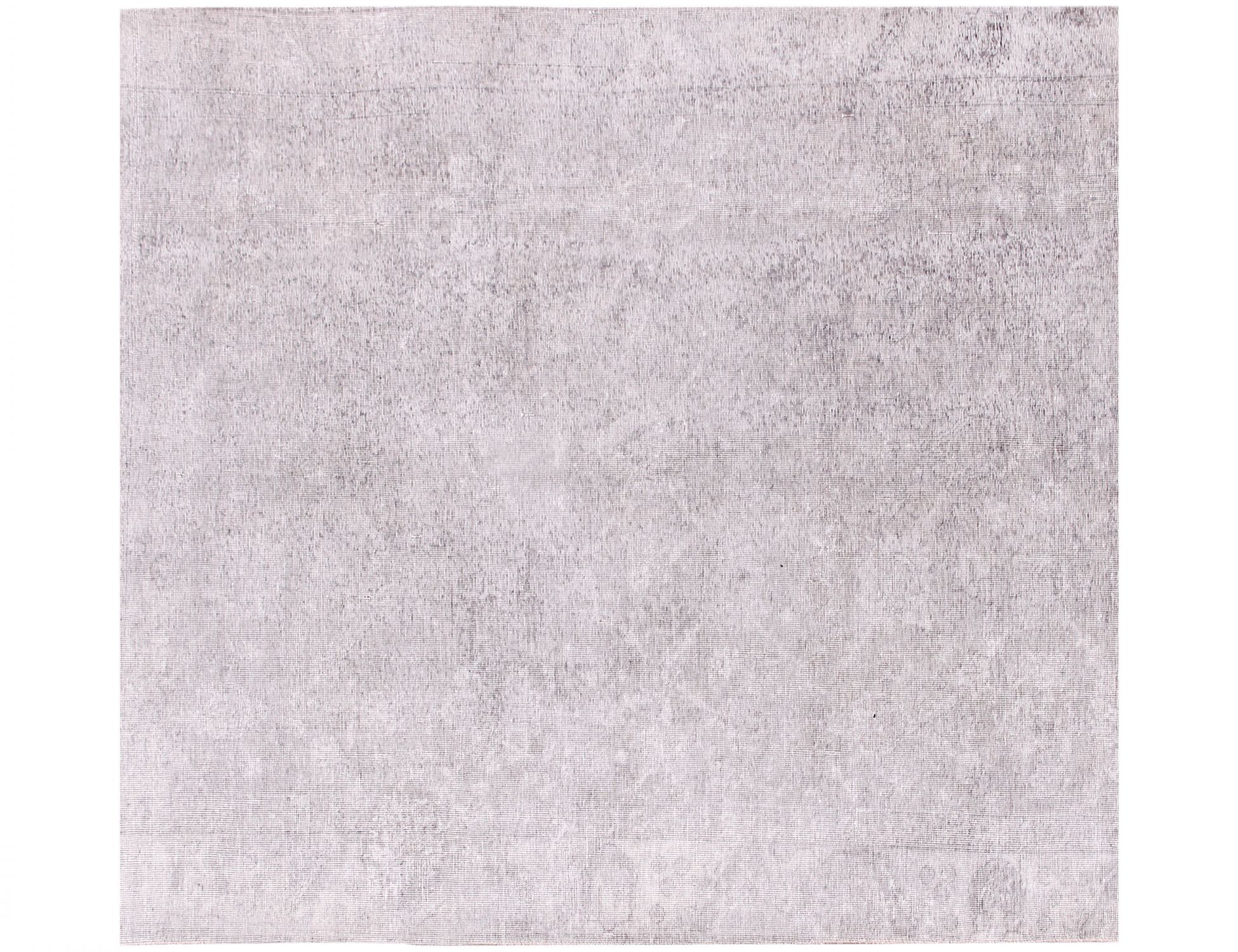 Quadrat  Vintage Teppich  grau <br/>182 x 182 cm