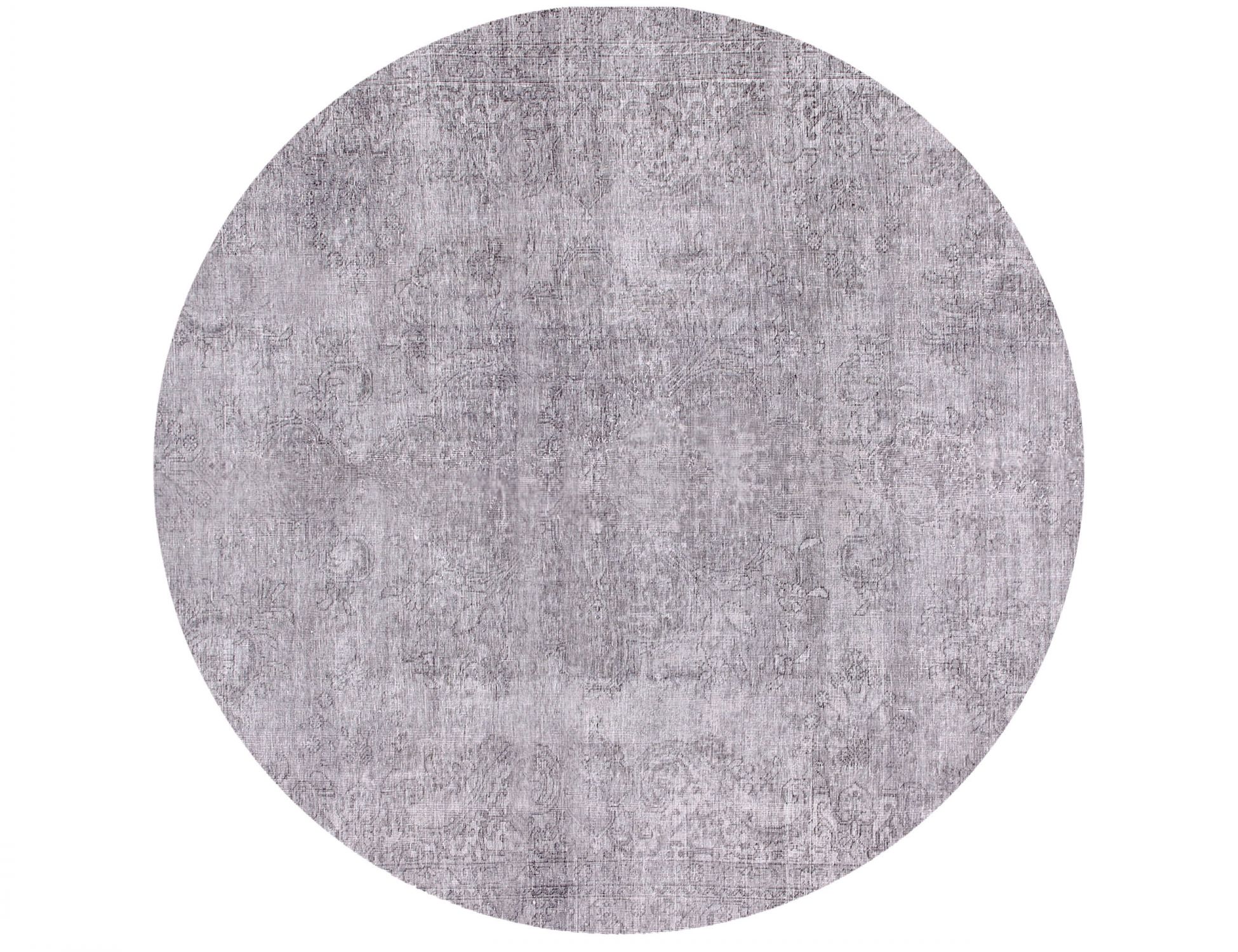Tapis Persan vintage  grise <br/>190 x 190 cm