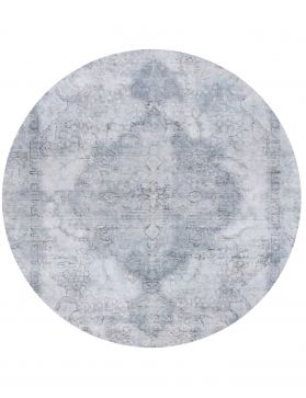 Tapis Persan vintage 170 x 170 bleu