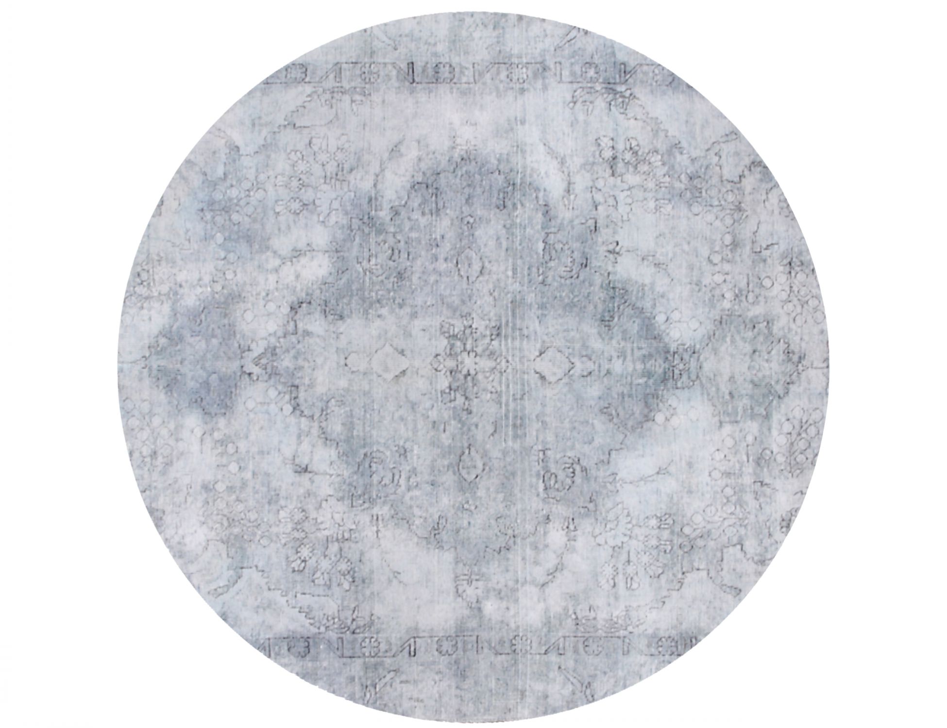 Tappeto vintage persiano  blu <br/>170 x 170 cm